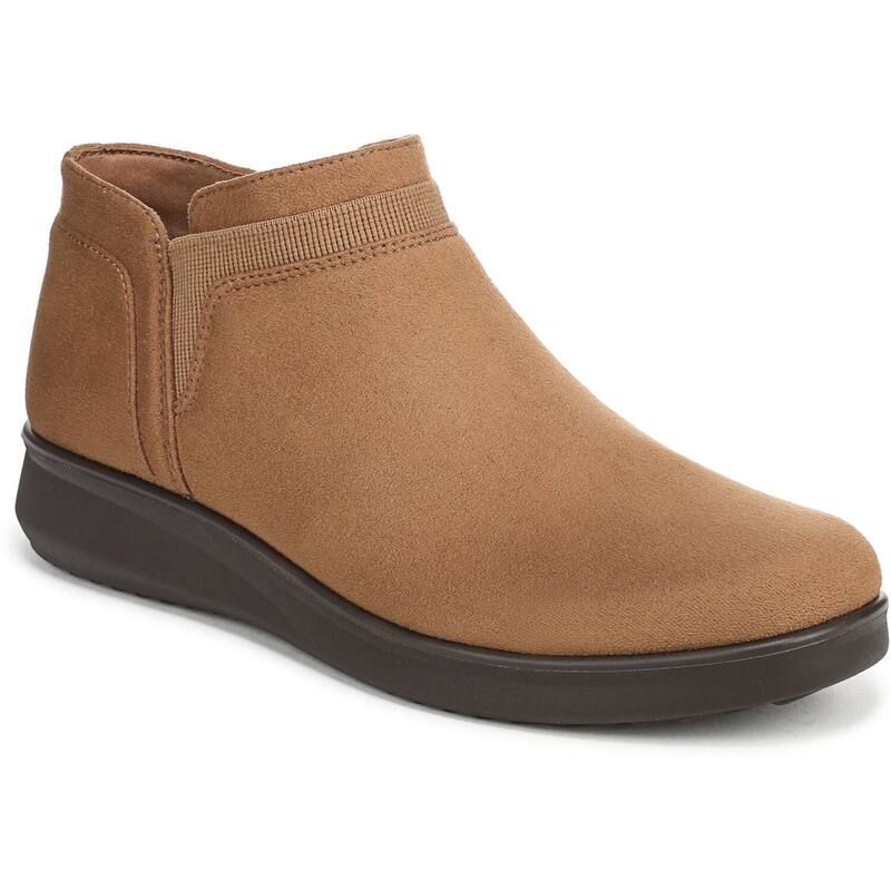 ライフストライド レディース シューズ ブーツ・レインブーツ アンクル LifeStride Flynn Womens Zip Ankle Boots Dark Tan タン