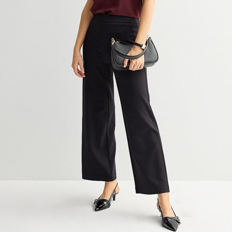 ナインウェスト レディース ボトムス カジュアルパンツ Womens Nine West HighRise WideLeg Ponte Pants No Color