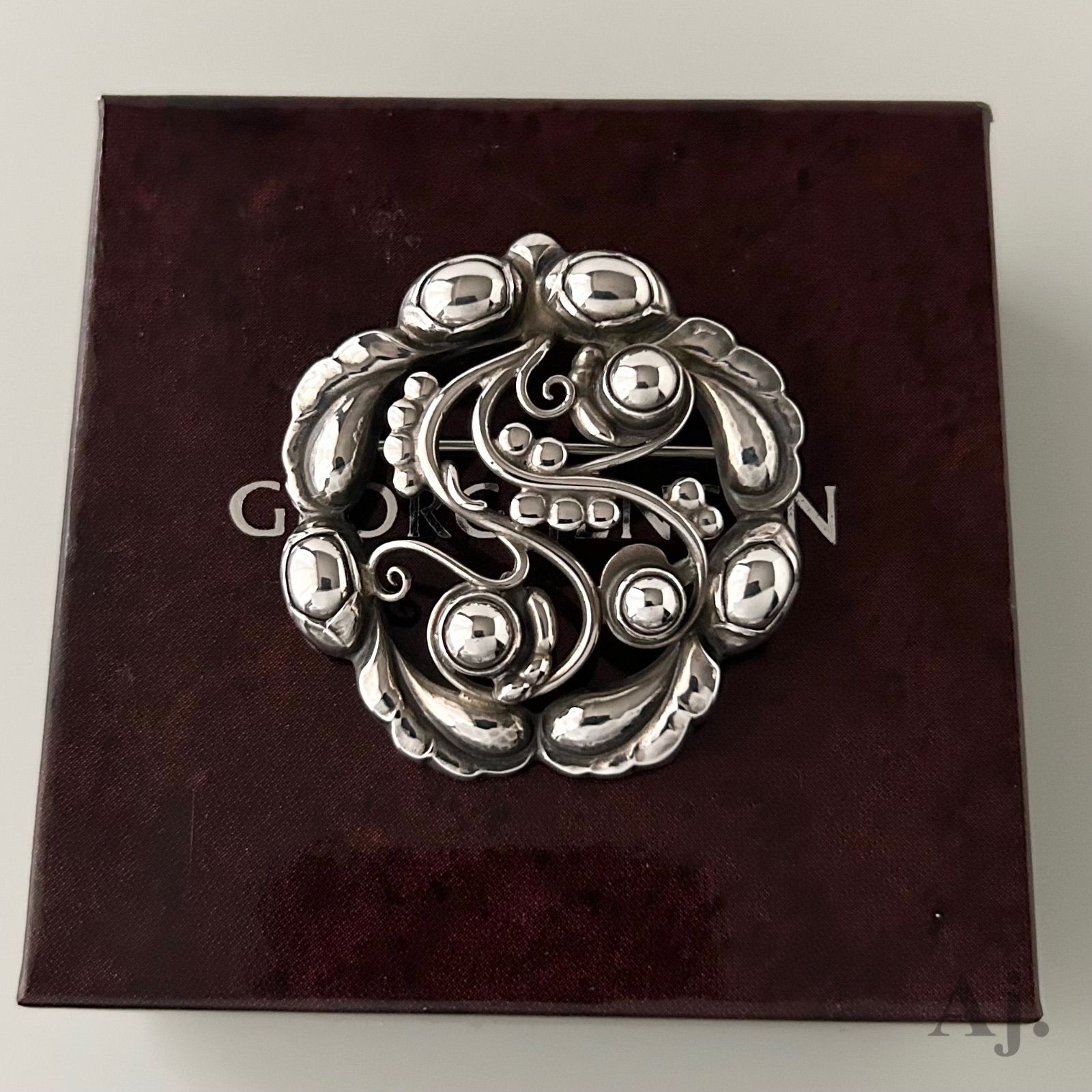 ジョージジェンセン ブローチ 159 AG925 ヴィンテージ Georg Jensen