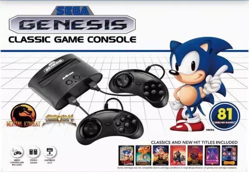 【中古】ジェネシスハード(海外版メガドライブ) SEGA GENESIS CLASSIC GAME CONSOLE [FB8280C] 22,046円