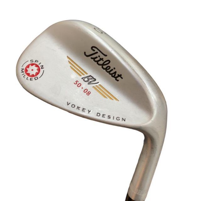 [Used] Titleist VOKEY SPIN MILLED (2009) 50°/08° USA Wedge WG Dynamic Gold (Flex Others) Mens Men's Right Handed Right C Rank Golf Club