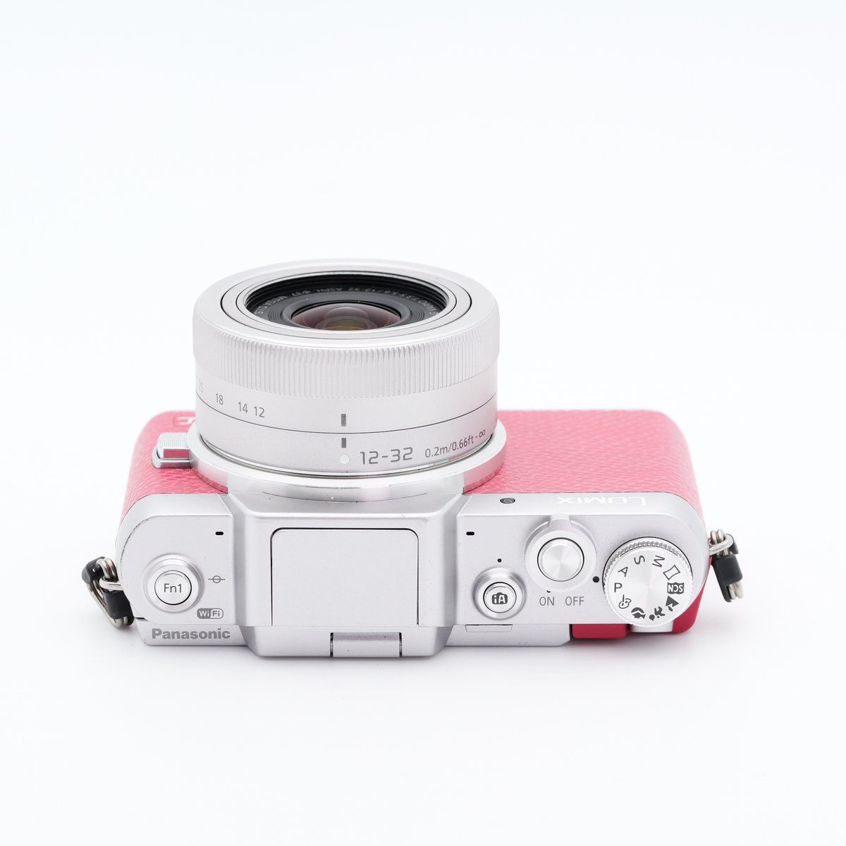 ショット数691回 Panasonic LUMIX DMC-GF7 ダブルレンズキット ピンク