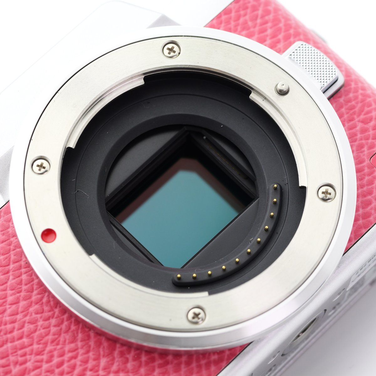 ショット数691回 Panasonic LUMIX DMC-GF7 ダブルレンズキット ピンク