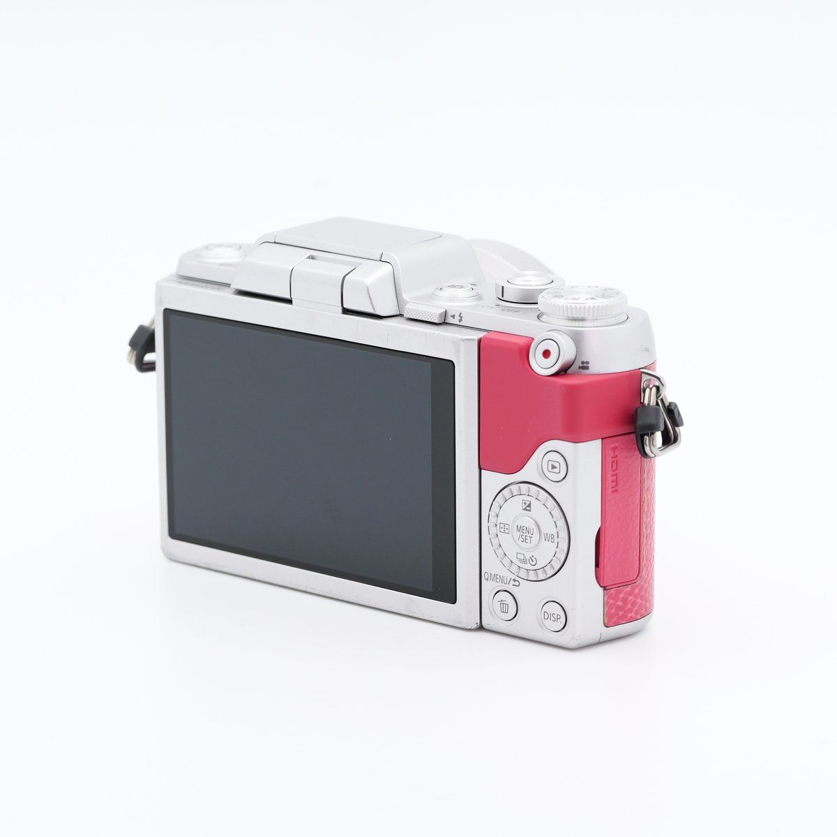 ショット数691回 Panasonic LUMIX DMC-GF7 ダブルレンズキット ピンク
