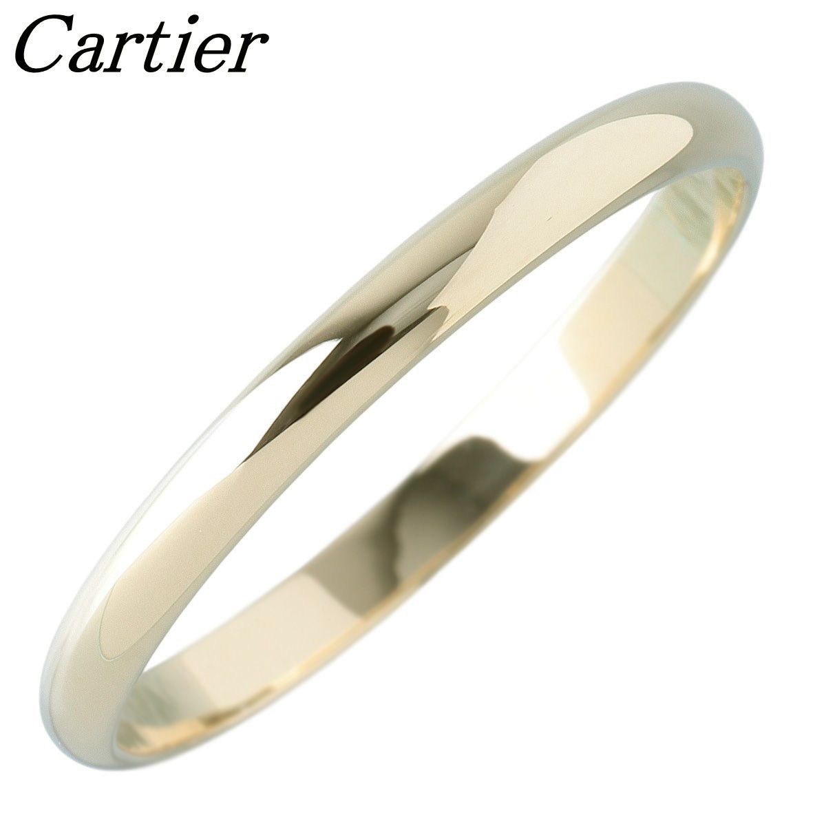 カルティエ 1895 ウェディング リング #62 幅2.3mm Au750YG 保証書(2024年) 新品仕上げ済 Cartier【27115】 45,487円