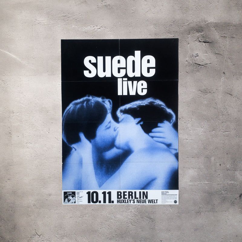 Suede｜Live Berlin 1993｜Huxley’s Neue Welt｜59.4×84.1cm A1 ポスター