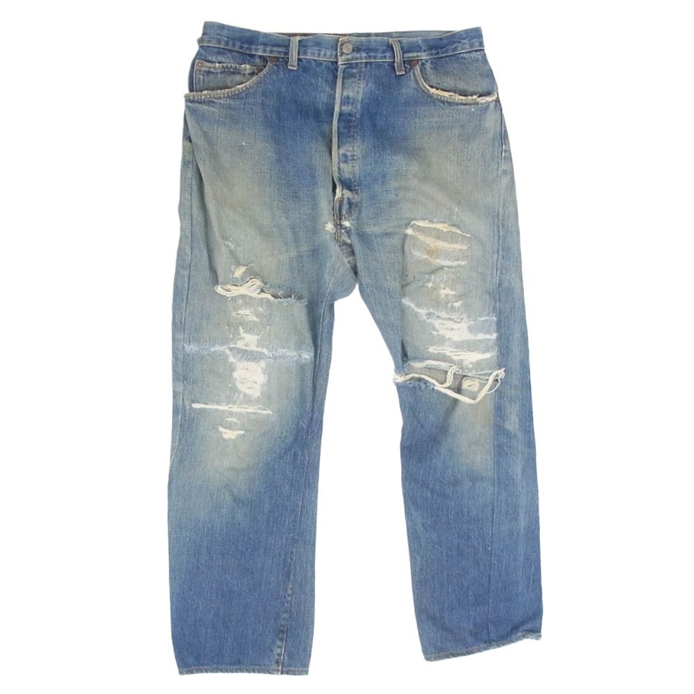 Levi's リーバイス 60s 66 BIGE ビッグE ボタン裏刻印16 501 デニム パンツ インディゴブルー系 サイズ表記無【中古】 27,363円