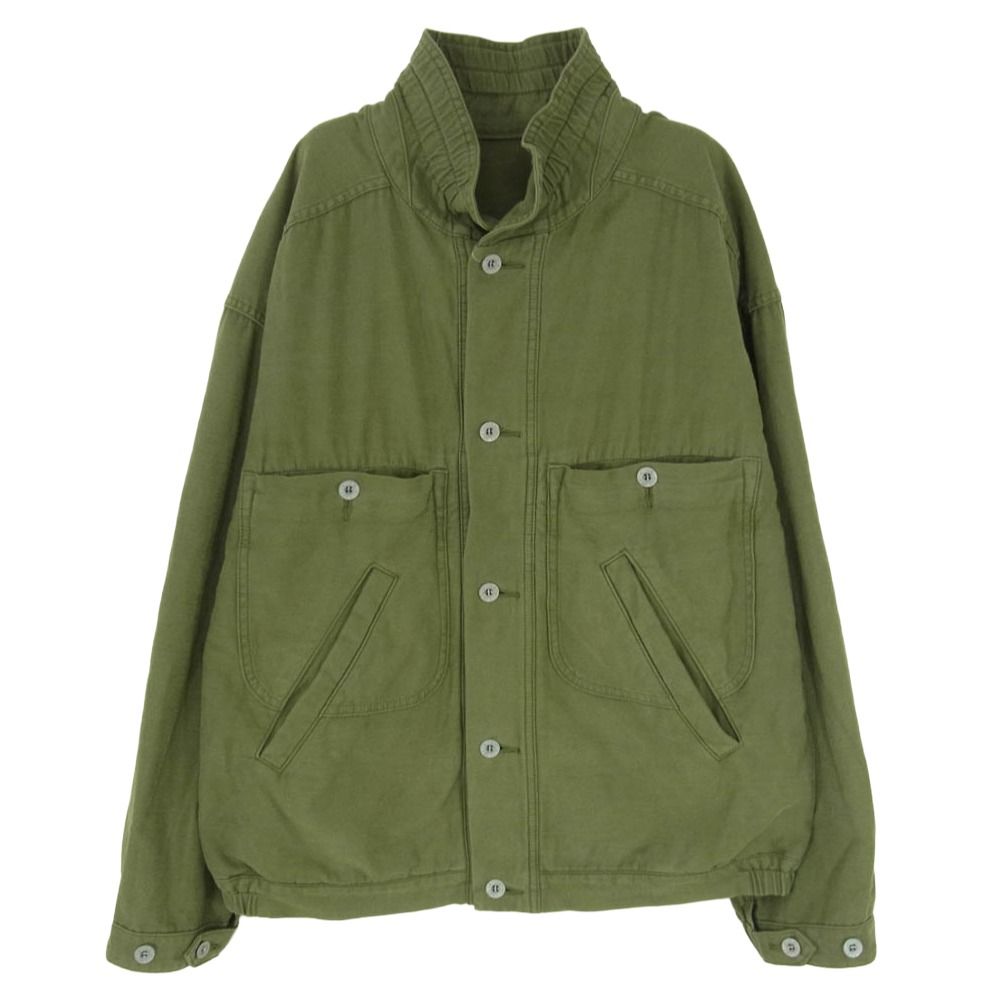 TENDERLOIN テンダーロイン 23SS FATIGUE JKT ファティーグ スタンドカラー ジャケット カーキ系 S【中古】 29,615円