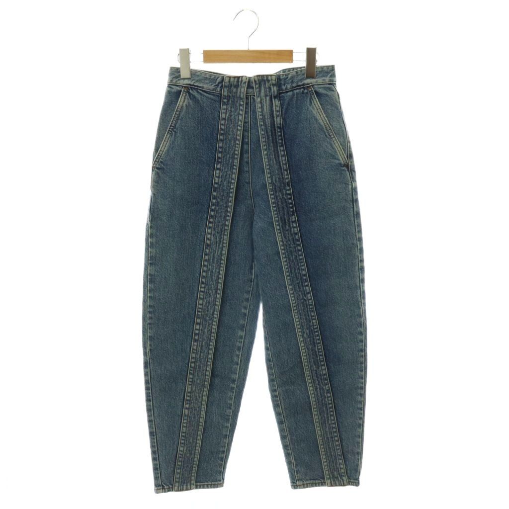 ステラマッカートニー STELLA McCARTNEY デニムパンツ ジーンズ テーパード ハイウエスト 25 インディゴ /HS ■GY20