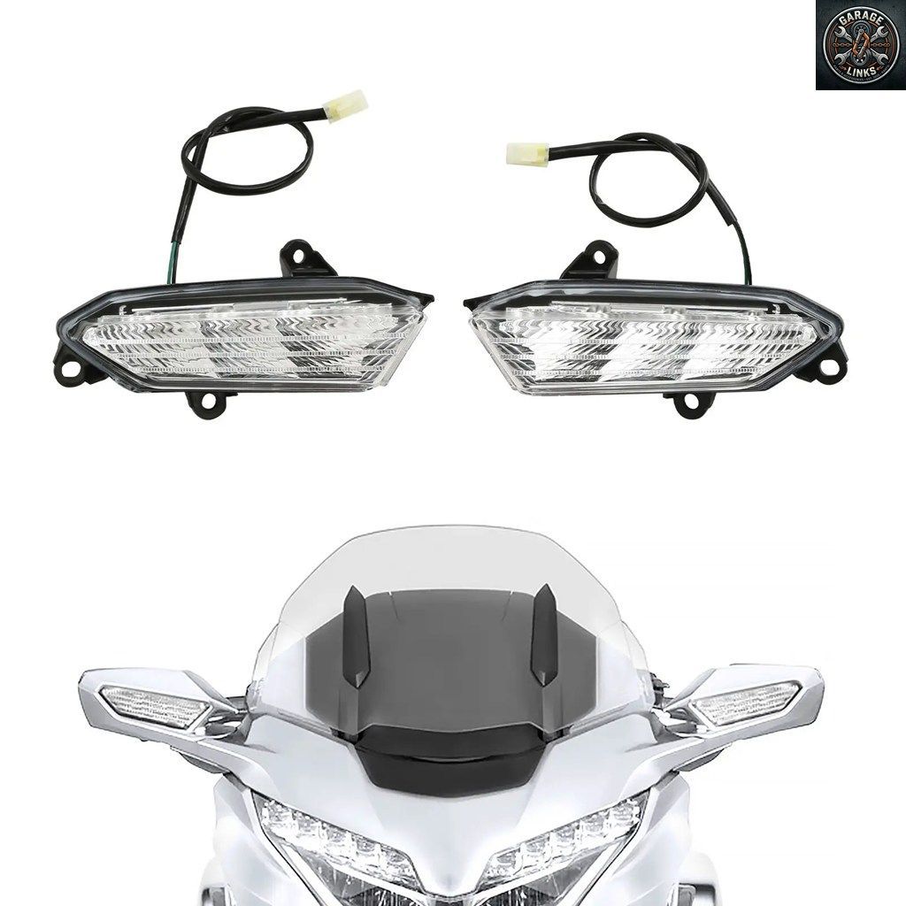 オートバイ用 ABS クリアミラー ターンシグナル LED ライト ホンダ ゴールドウイング GL1800 2018-2025 2019 2020 7,546円