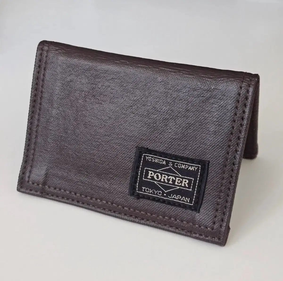 Porter 財布) フリースタイル パスケース ダークブラウン