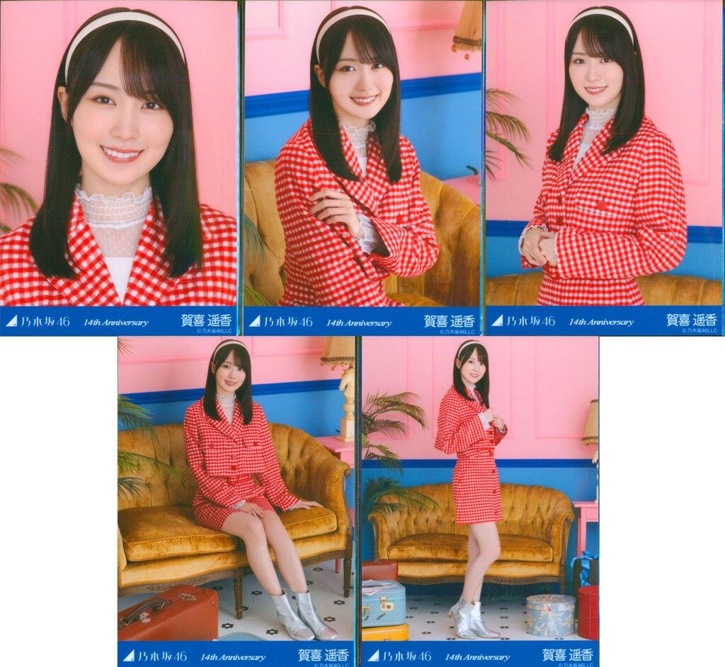 乃木坂46 2026年5月ランダム生写真 賀喜遥香 14th Anniversary (14周年