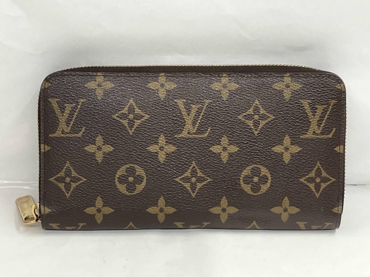 LOUIS VUITTON ルイヴィトン モノグラム ジッピーウォレット GI4143 M42616 メッキ剥がれ有り ブランド財布 44,974円