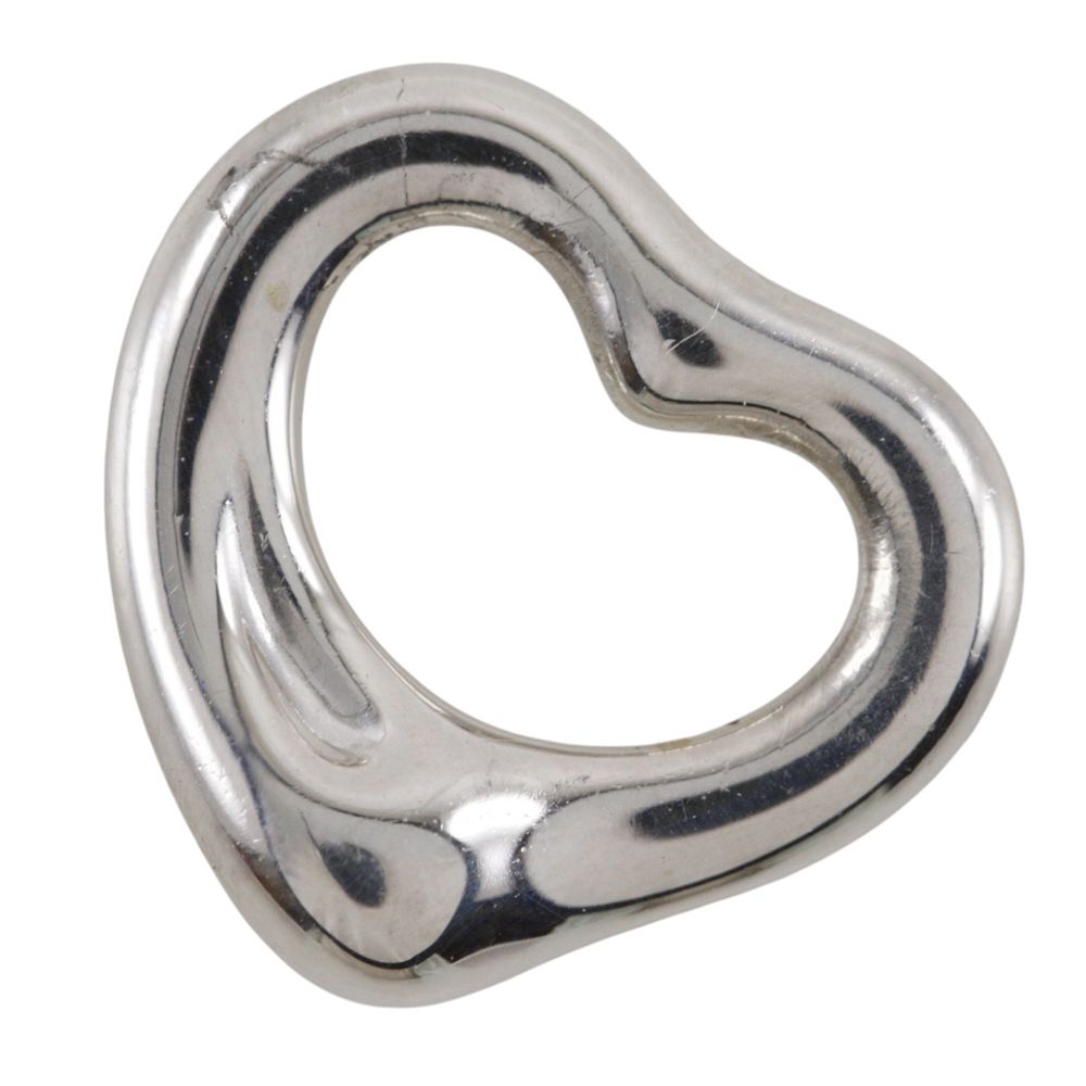 【TIFFANY&Co.】ティファニー オープンハート ミニ エルサペレッティ シルバー925 レディース 0.8g ペンダントトップ