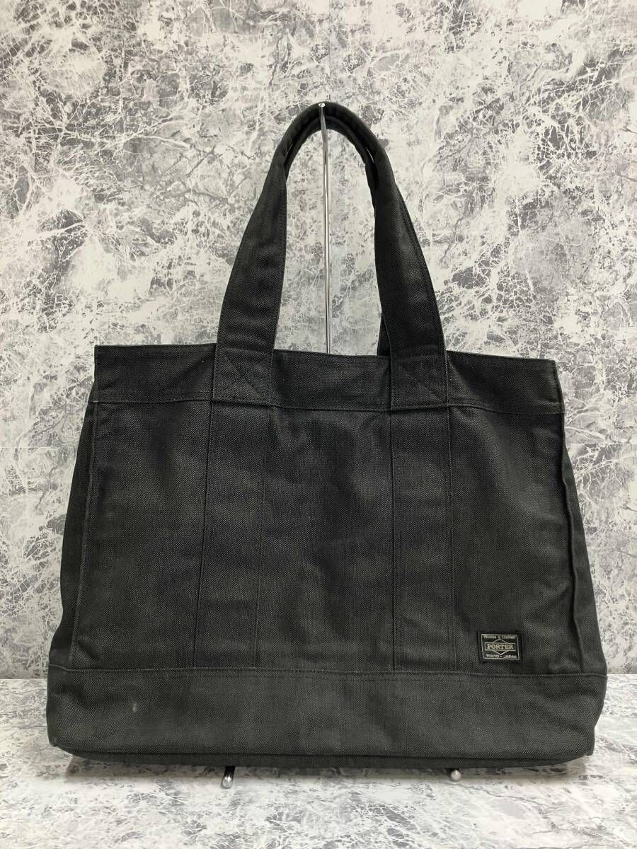 PORTER / ポーター トートバッグ キャンバス スモーキーブラック 7,161円