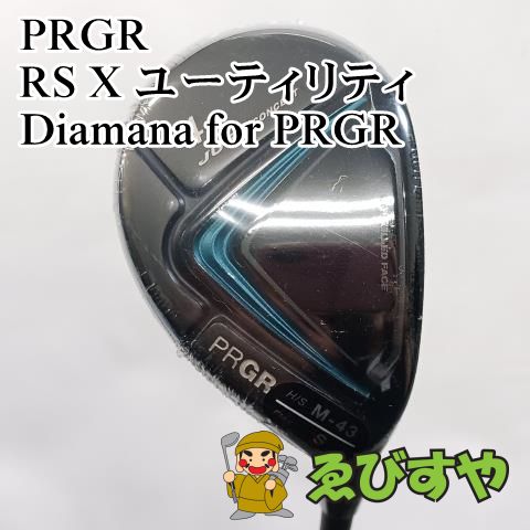 【新品・展示未使用品】プロギア PRGR 4UT RS X ユーティリティ Diamana for PRGR S 22[4898]
