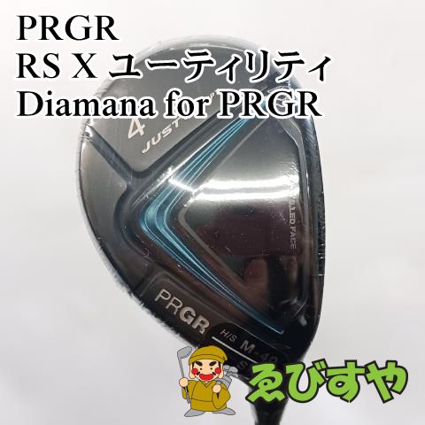 【新品・展示未使用品】プロギア PRGR 4UT RS X ユーティリティ Diamana for PRGR SR 22[4894]