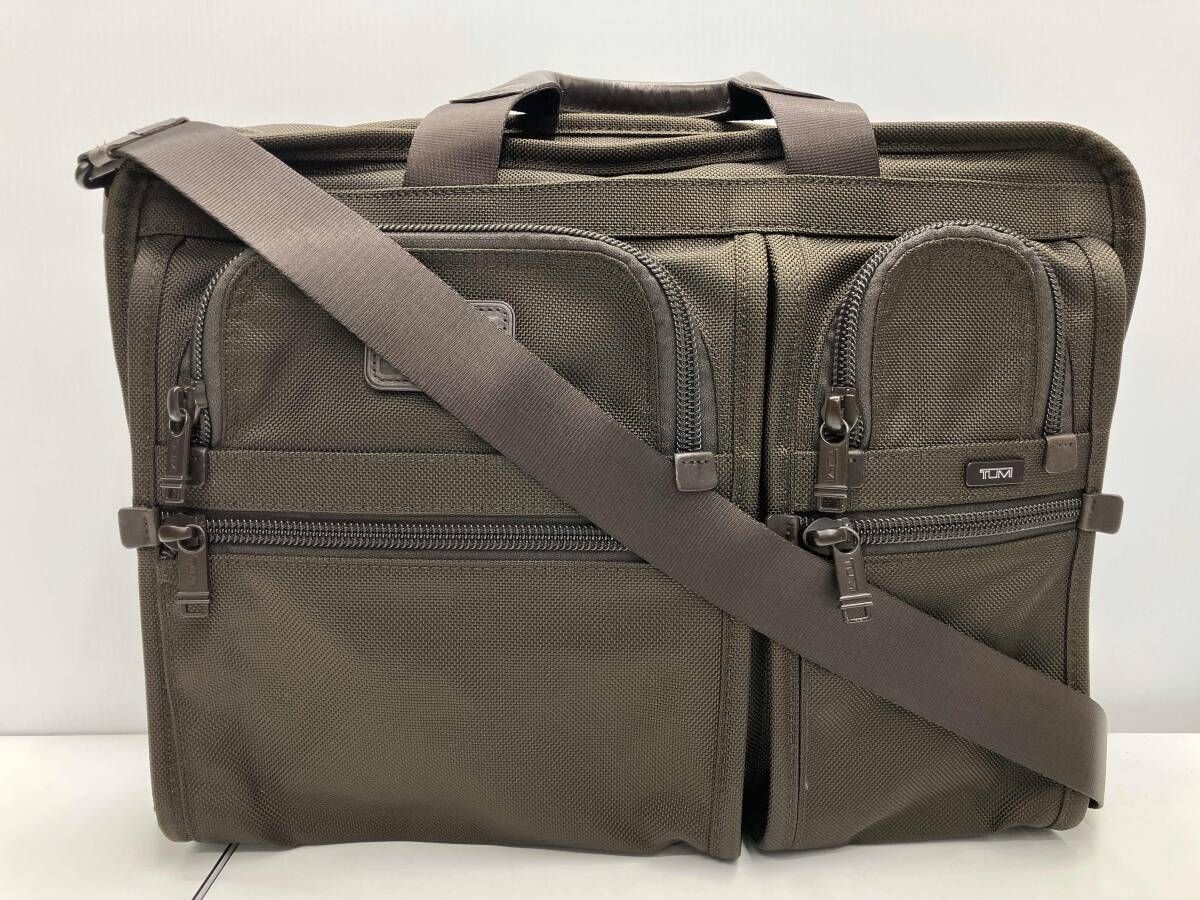 TUMI トゥミ 2WAYブリーフケース 26114BH アルファ ALPHA 書類かばん ビジネスバッグ ダークブラウン 焦茶