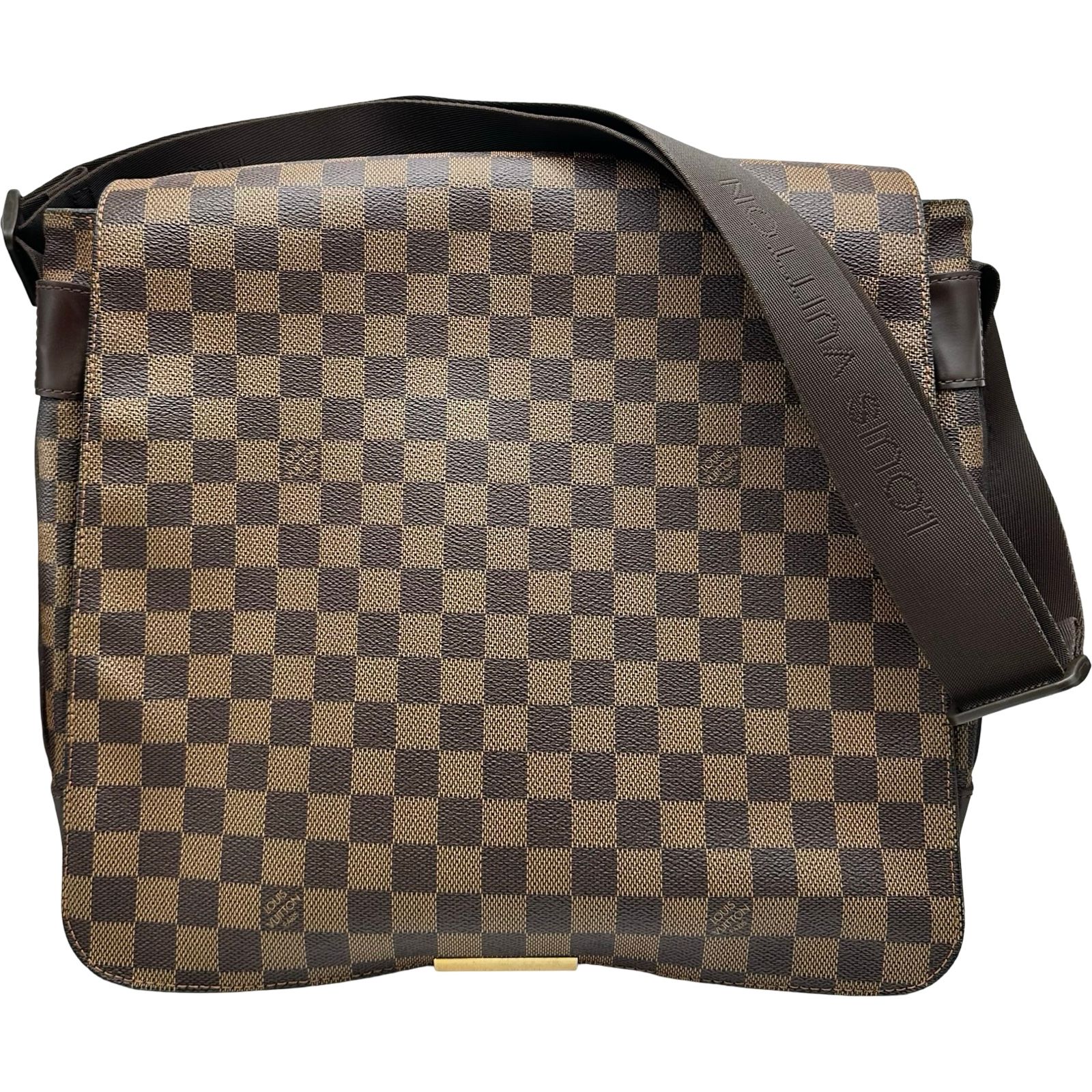 ルイ・ヴィトン LOUIS VUITTON バスティーユ N45258 ブラウン ダミエ メンズ ショルダーバッグ
