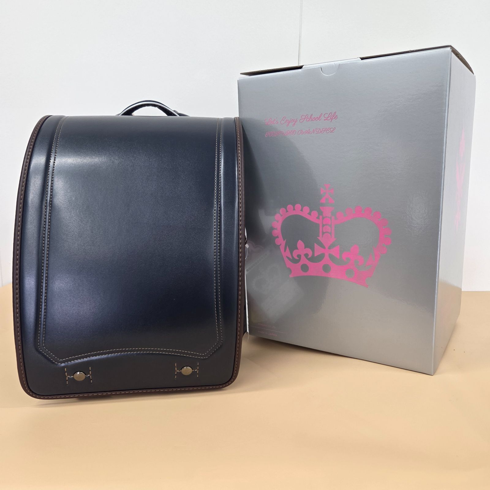 0729-28 【新品】コクホー ランドセル TOQ-84 ネイビー 紺ブラウン