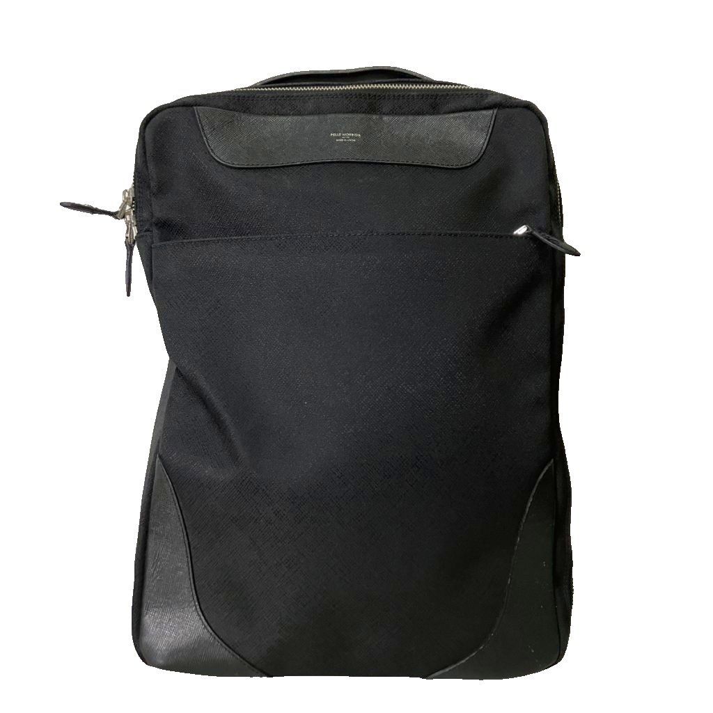 ペッレモルビダ PELLE MORBIDA キャピターノ デイパック リュック バックパック ブラック