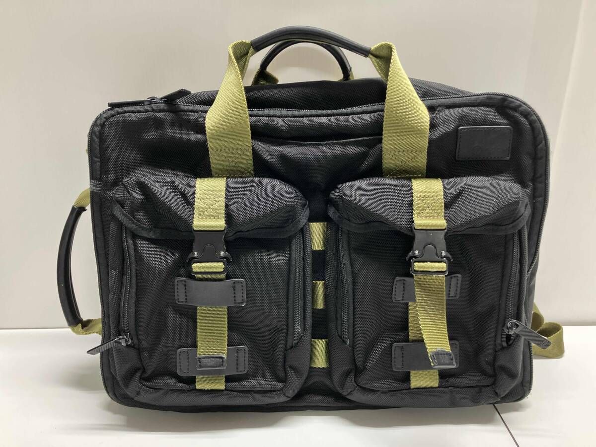 TUMI トゥミ ブリーフケース 2way リュック TMTコラボ エッセンシャルギア / ブラック 状態込み