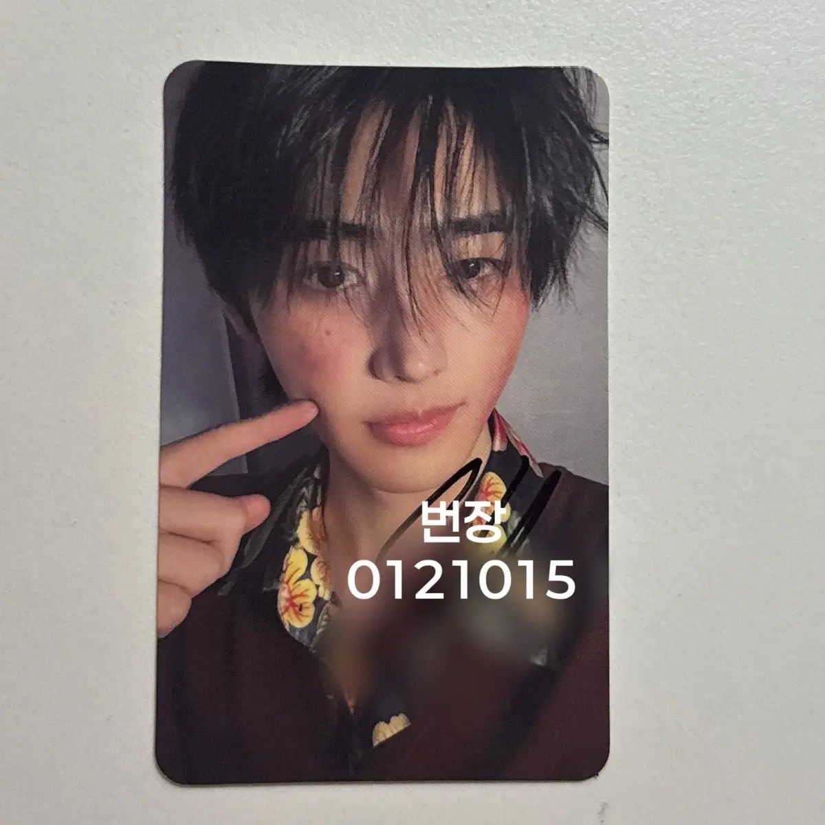 ENHYPEN ソンフン(SUNGHOON) MEET＆GREET サイン入りトレカ サイン入りフォートカード サイン入りトレカ 24,534円