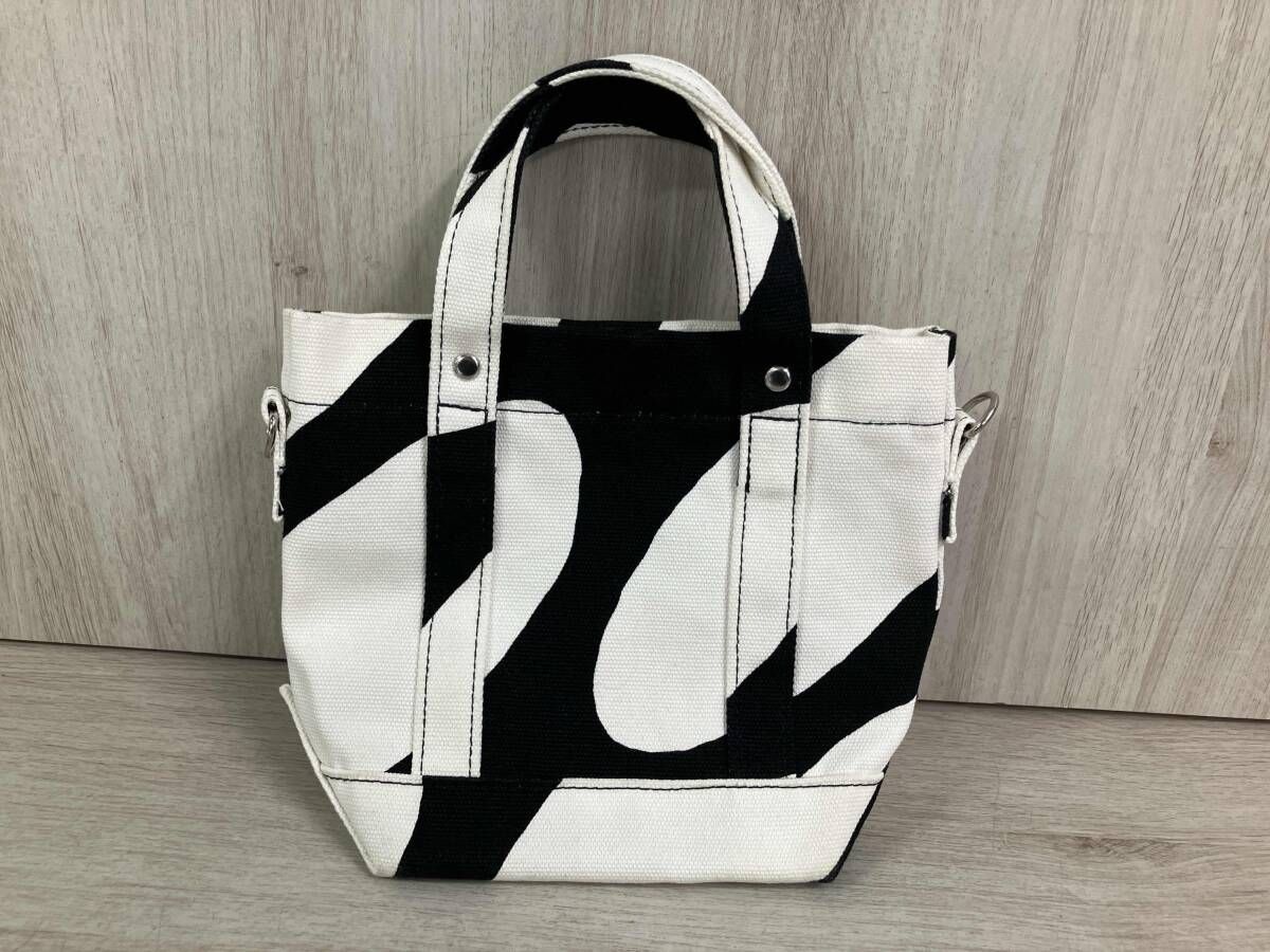 marimekko マリメッコ ショルダーバッグ ブラック/ホワイト 6,006円