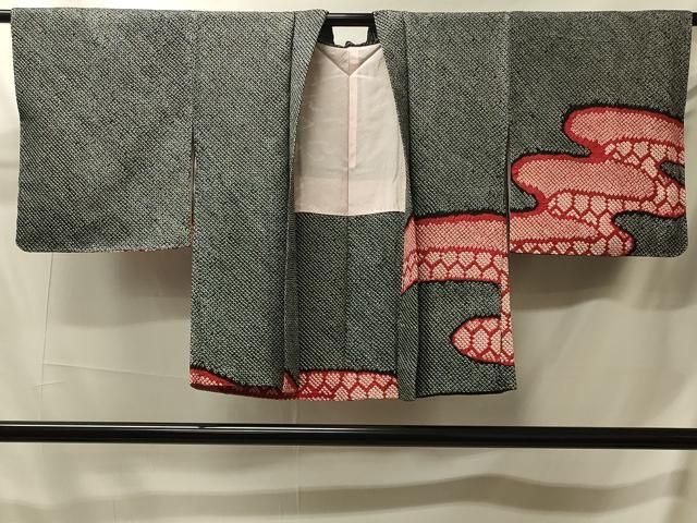 平和屋着物＃羽織　総絞り　エ霞亀甲文　正絹　逸品　未使用　CABJ5552in 7,384円