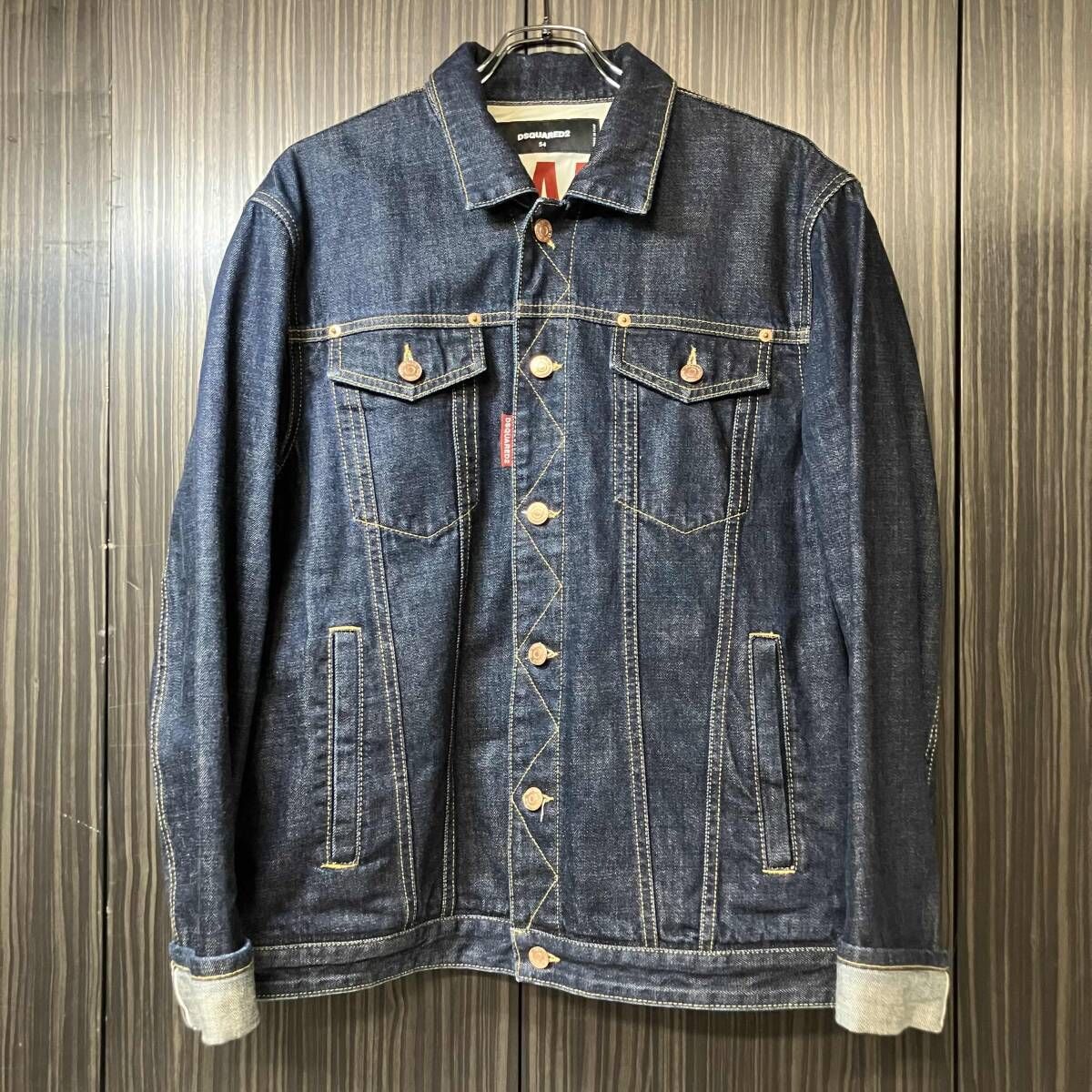 DSQUARED2 DAN JEAN JACKET サイズ54 ブルー系 S71AN0380 ディースクエアード2 19,526円