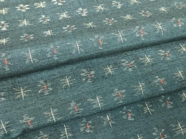 平和屋着物▽上質な紬　単衣　花間道　正絹　逸品　DABH6575az 11,544円