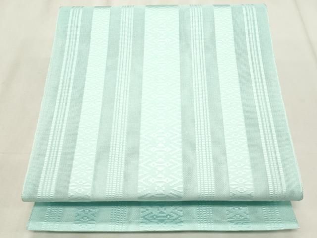 平和屋着物＊夏物　博多織　八寸名古屋帯　紗献上　水色　CABL2344fb 7,696円