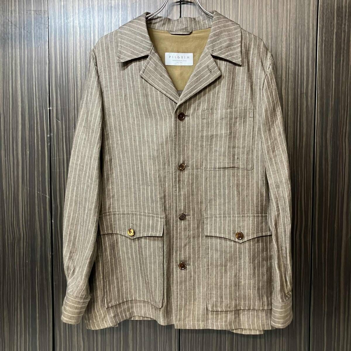 TOMORROWLAND ジャケット サイズ50 ベージュ 61-08-52-08003 トゥモローランド 16,358円