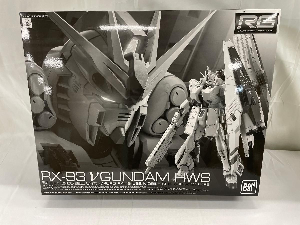 【未開封】1/144 RG FA-93HWS νガンダムHWS 「機動戦士ガンダム 逆襲のシャア」 プレミアムバンダイ限定 12,657円