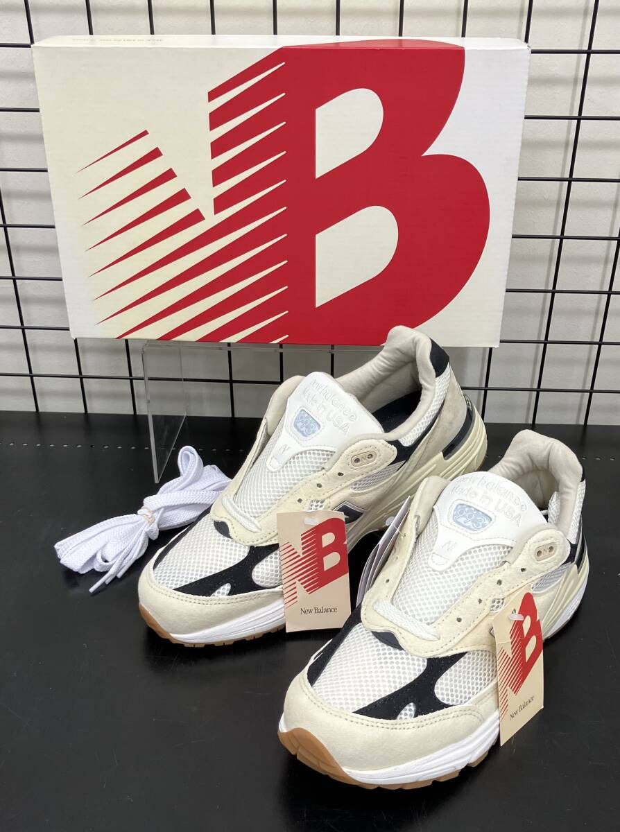 【タグ、箱、紐あり】New Balance ニューバランス/U993WS/ホワイト/26.5㎝/米国製 21,615円