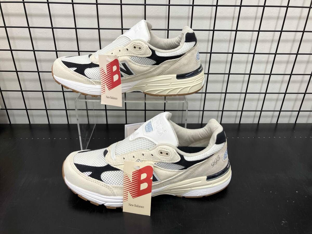 【タグ、箱、紐あり】New Balance ニューバランス/U993WS/ホワイト/26.5㎝/米国製