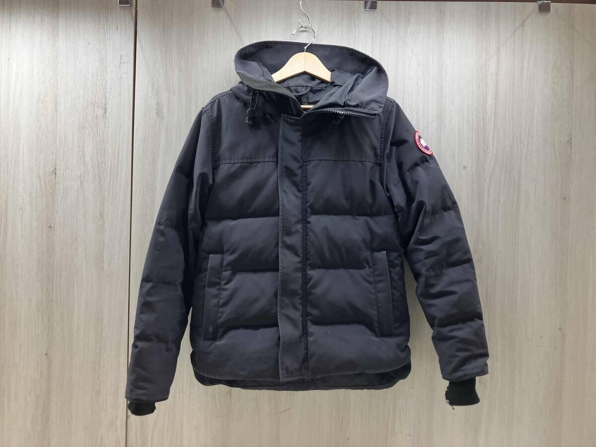 CANADA GOOSE ダウンジャケット MacMillan Parka Black Label ネイビー Lサイズ　68F8490