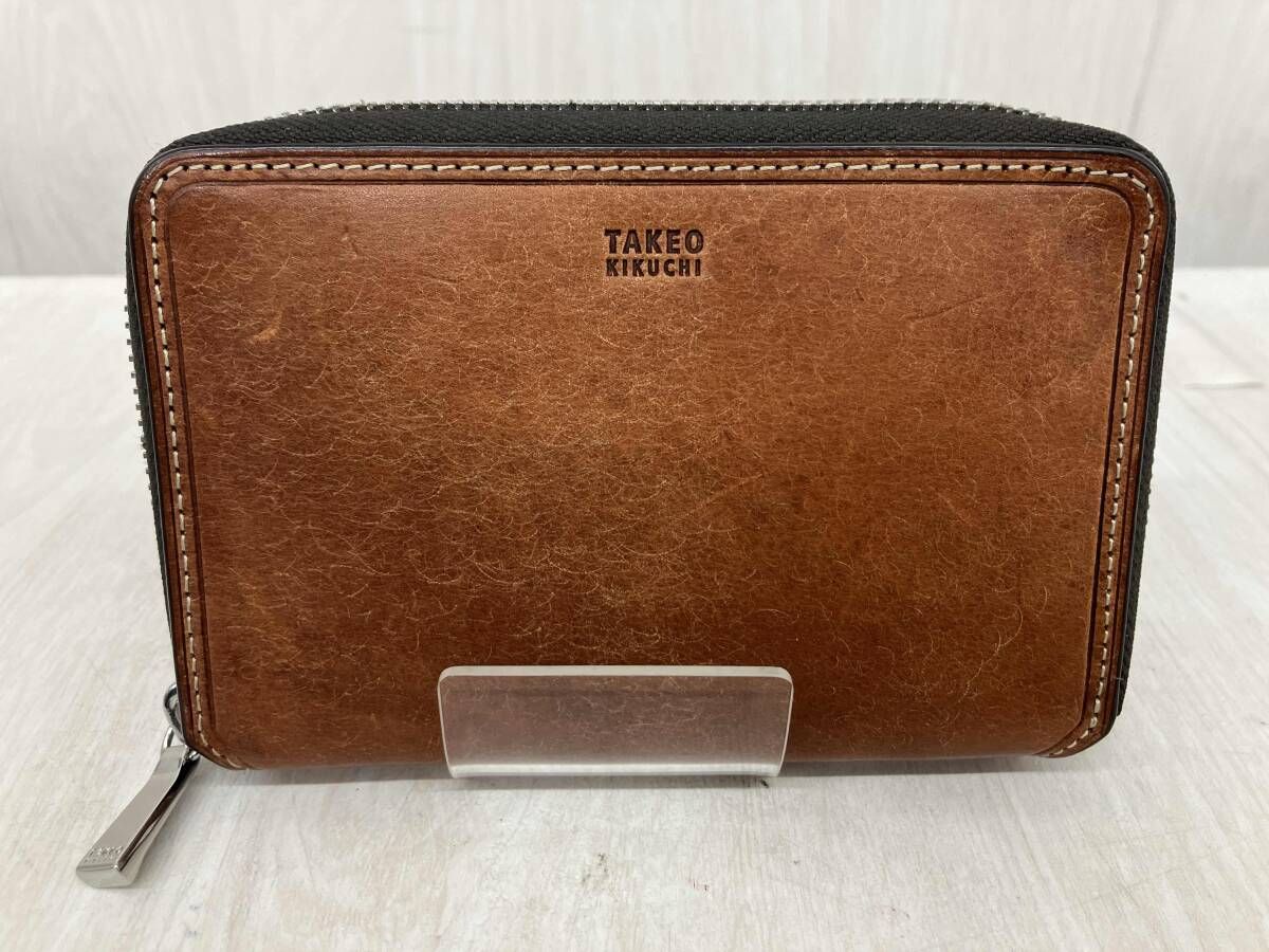 TAKEO KIKUCHI 二つ折り財布 ブラウン 7,176円