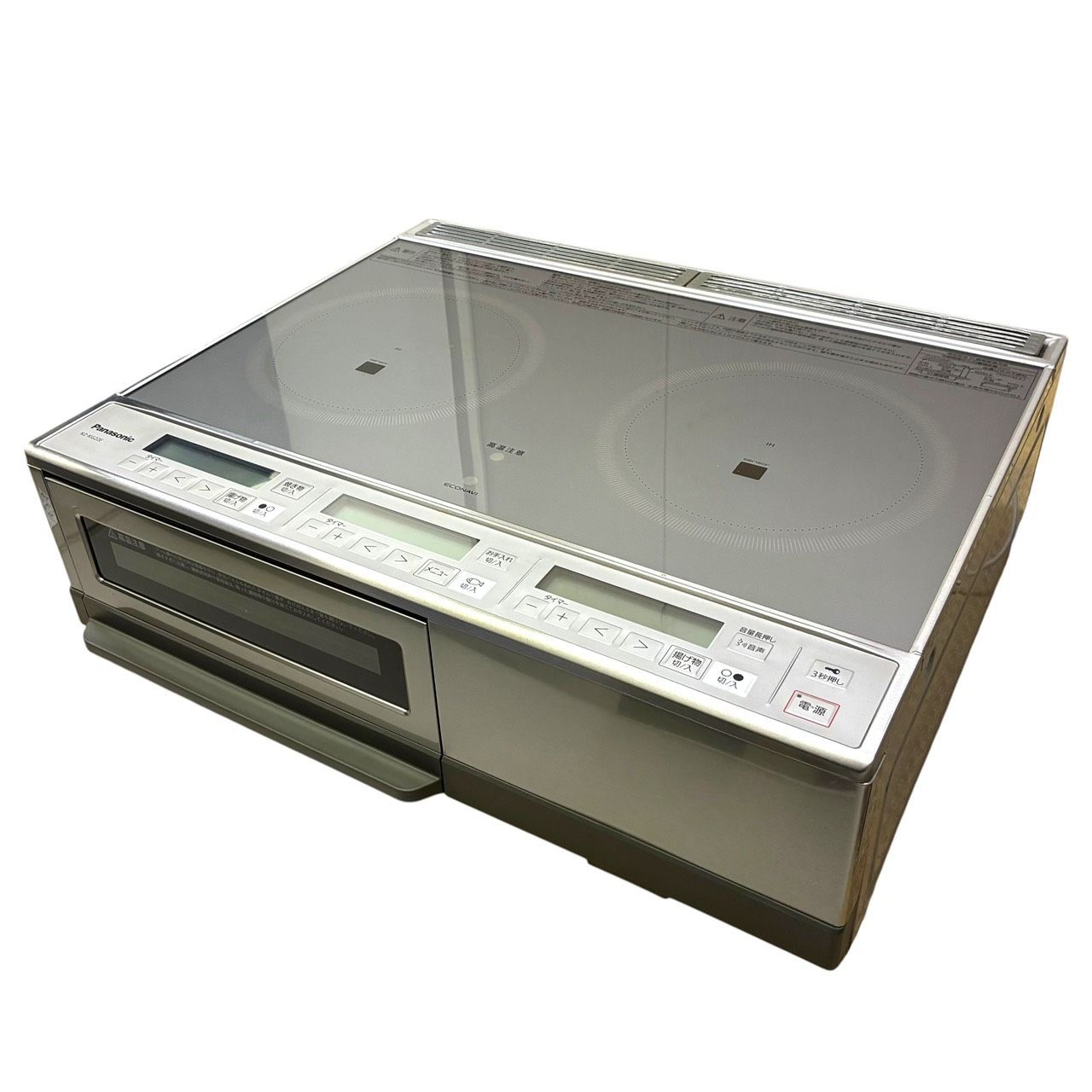 Panasonic　IHクッキングヒーター　KZ-KG22E　据置型　2口IH＋グリル　パナソニック