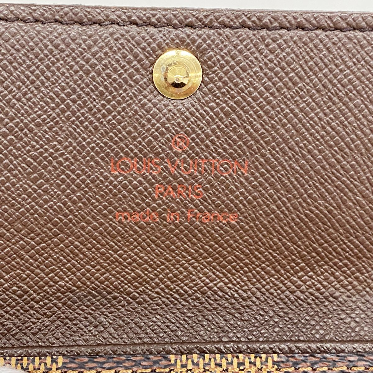【6hd3370】ルイヴィトン キーケース ダミエ ミュルティクレ4 N62631 エベヌ【中古】メンズ レディース ユニセックス