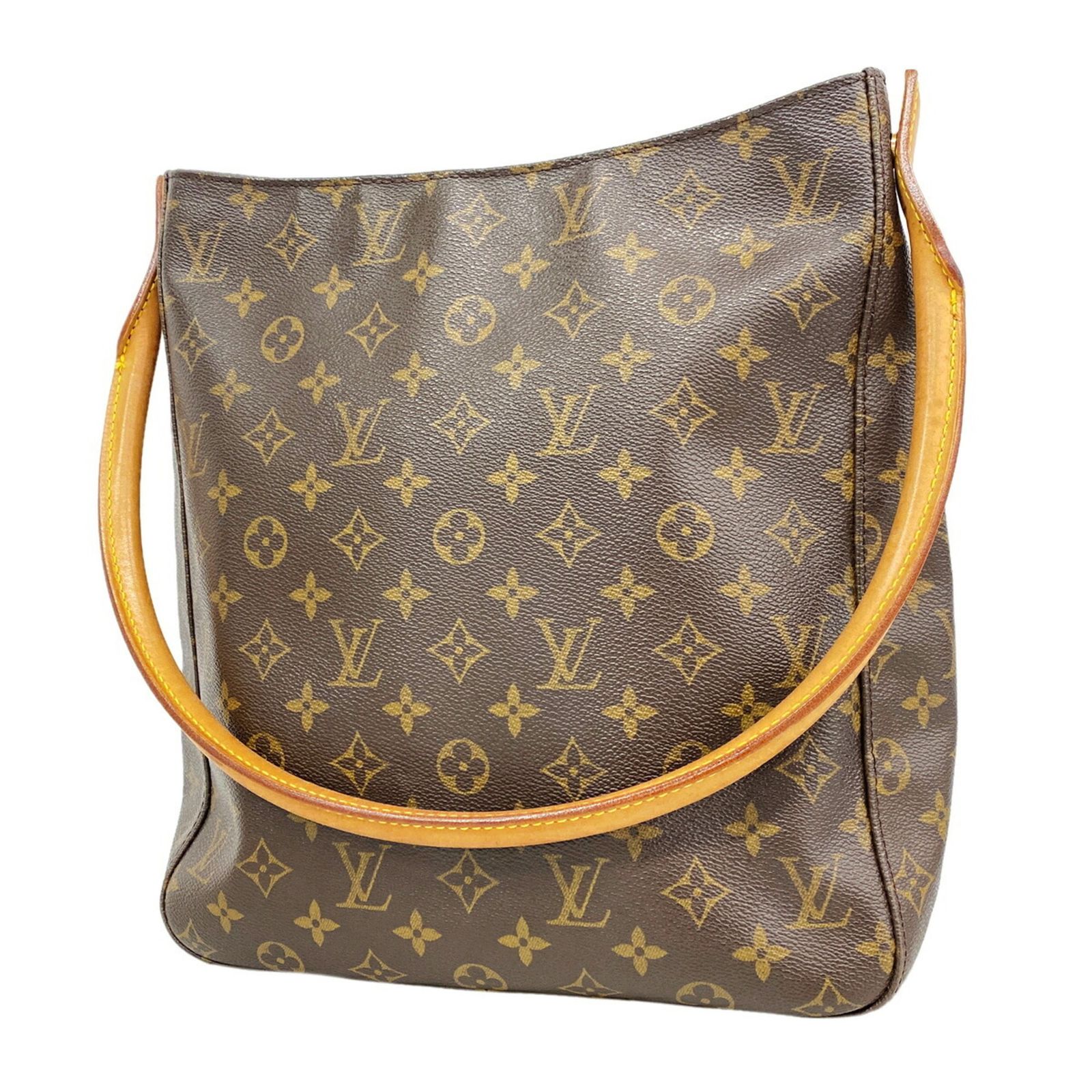ルイ・ヴィトン(Louis Vuitton) ルイ・ヴィトン ショルダーバッグ モノグラム ルーピングGM M51145 ブラウンレディース