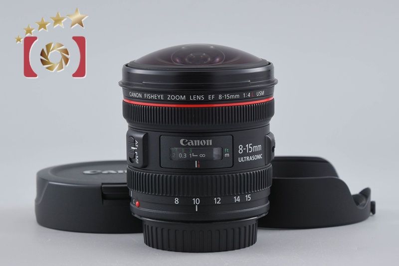【中古】Canon キヤノン EF 8-15mm f/4 L FISHEYE USM