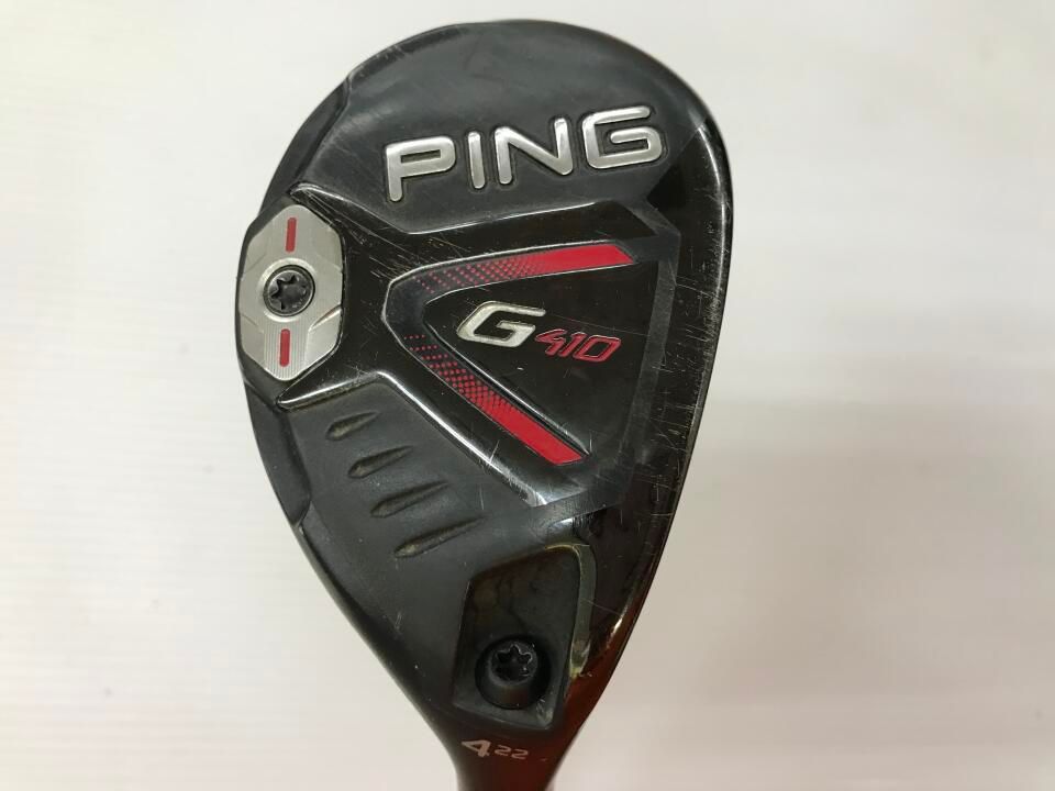 ピン　G410　22度　ALTA J CB RED　Sフレックス　ユーティリティ　中古【最短即日発送】
