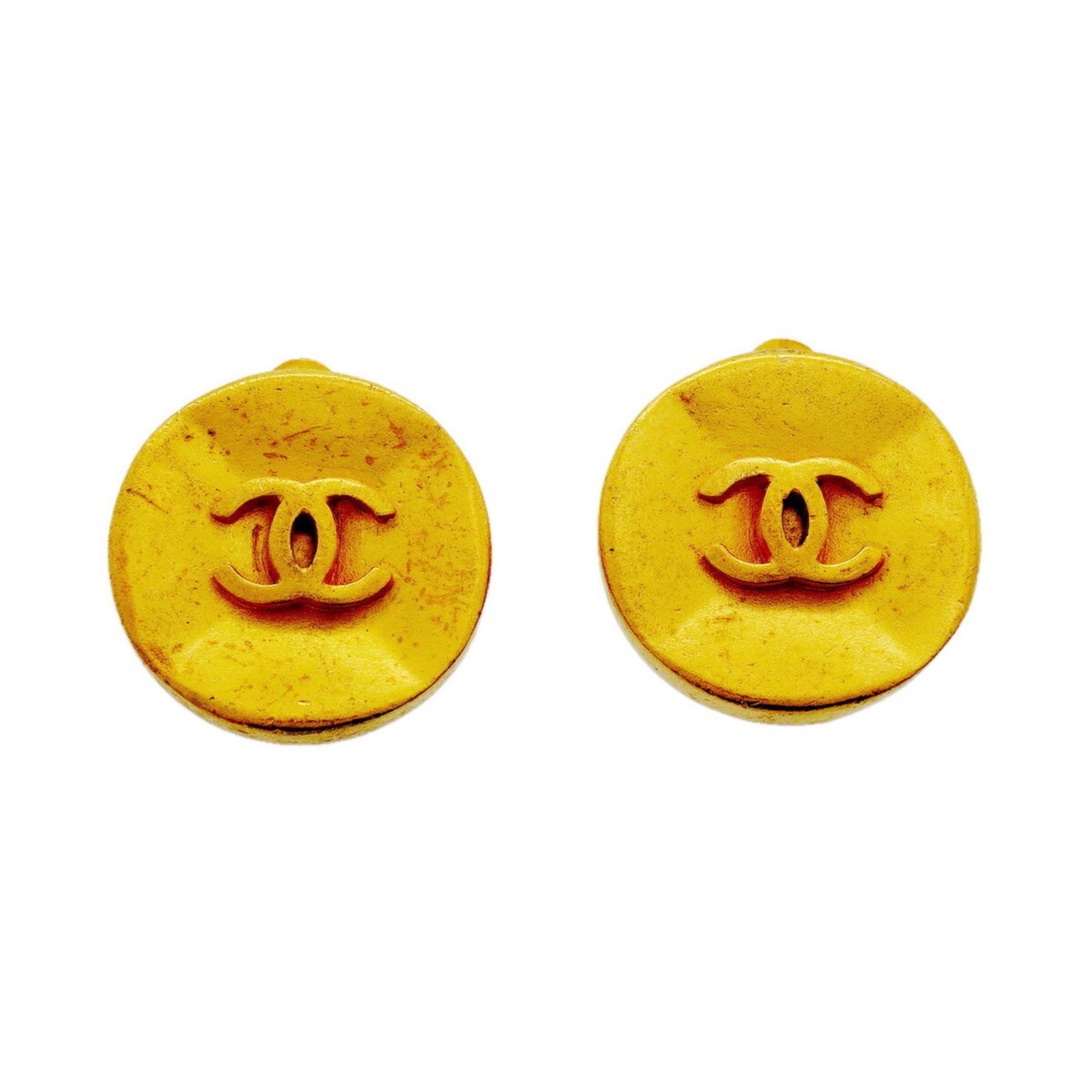 シャネル(Chanel) シャネル イヤリング ココマーク GPメッキ ゴールドレディース
