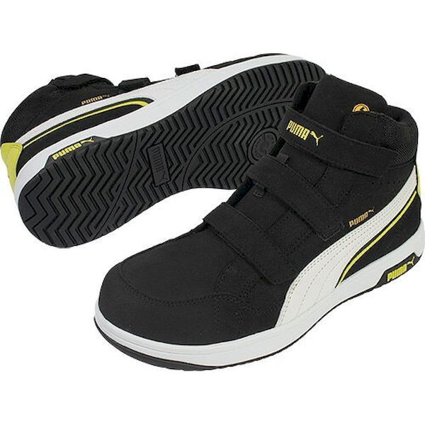 【新品・14営業日以内発送】PUMA プーマ 4051428112017 63．203．0 エアツイスト2．0 BK ミッド H＆L 黒 27cm【沖縄離島販売不可】 10,278円