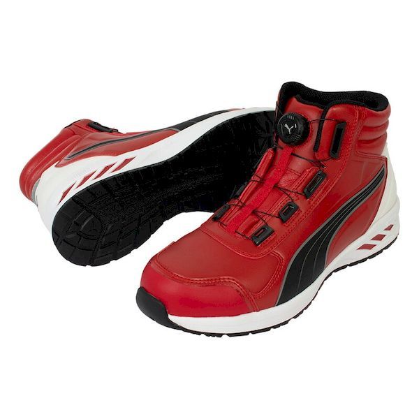 【新品・14営業日以内発送】PUMA プーマ 4051428118736 63．358．0 ライダー2．0 RD＆BK DISC ミッド 黒 25．5cm【沖縄離島販売不可】