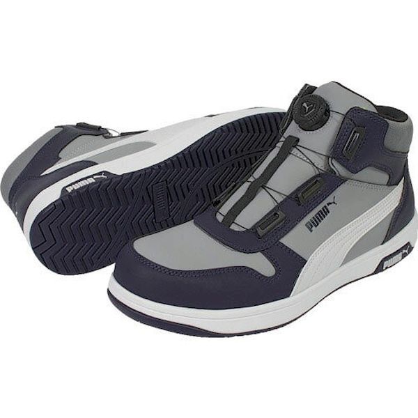 【新品・14営業日以内発送】PUMA プーマ 4051428136518 63．221．0 フロントコート グレー DISC MID グレー 27cm【沖縄離島販売不可】