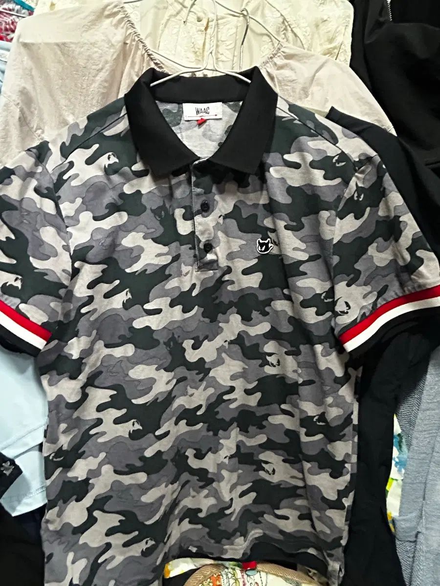 ワック WAAC カモフラ カラーTシャツ 95