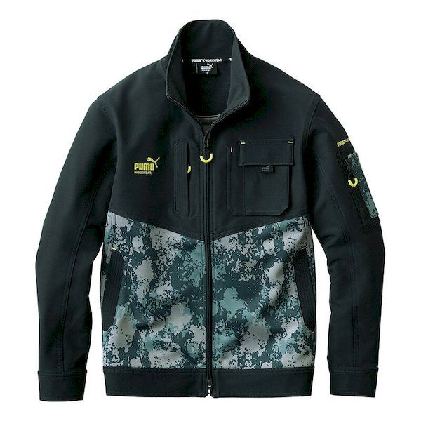 【新品・14営業日以内発送】PUMA プーマ 4518406530015 PW－3011A ワークジャケット 黒 M【沖縄離島販売不可】