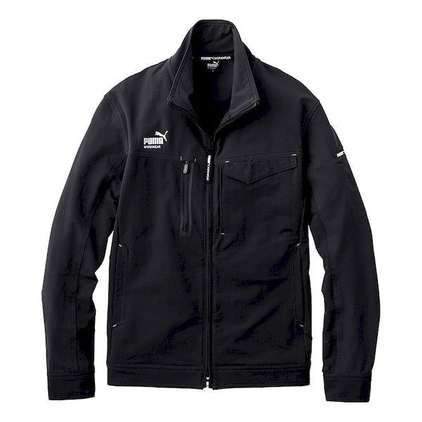 【新品・14営業日以内発送】PUMA プーマ 4518406530169 PW－3021A ワークジャケット 黒 L【沖縄離島販売不可】 8,800円
